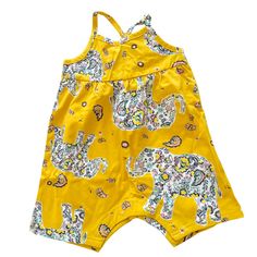 Adorable And Comfy! Pippa & Julie Brings This Yellow Jumper For Baby Girls (3-6 Months). It's Adorned With Super Cute Elephants, Delivering A Delightful Boho Style. Perfect For Playdates Or Cozy Moments, This Jumper Is A Must-Have In Any Little Fashionista's Wardrobe! Playful Printed Bubble Romper For Playtime, Yellow Casual Bubble Romper For Playtime, Casual Yellow Bubble Romper For Playtime, Playful Yellow Bubble Romper For Playwear, Casual Yellow Bubble Romper For Playwear, Cute Yellow Bubble Romper For Playwear, Cute Elephants, Yellow Jumper, Girls Jumpers