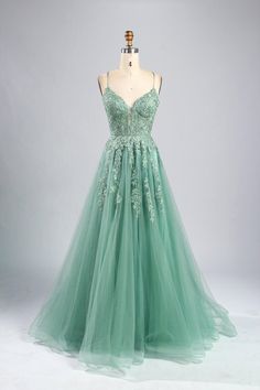 Prom Dress Pastel, Sage Green Prom Dress, Tulle Ballgown, Sage Green Floral, Tulle Material, Prom 2024, Green Tulle, Green Sage, Prom Shopping