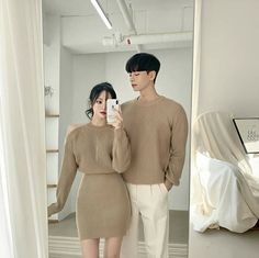 Cute Couples Football, Couples Matching Outfits Swag, China Street Fashion, Kore Ulzzang, Cute Couple Outfits, Like And Comment