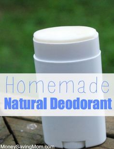 natural-deodorant Best All Natural Deodorant, Homemade Natural Deodorant, Make Your Own Deodorant, Diy Natural Deodorant, Lotion Stick, All Natural Deodorant