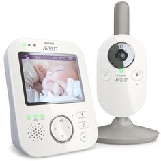 the baby monitor is next to the camera