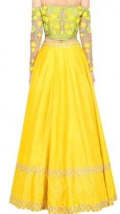 This lehenga is made in dupion silk with full handwork thread embroidery. The dupatta of this outfit has 2 options, one with Single color with single border embroidery( as on model) and Second option with double colour with 2 Borders of embroidery (as on dummy). Yellow Raw Silk Dress With Intricate Embroidery, Semi-stitched Art Silk Gown With Embroidery, Art Silk Gown With Intricate Embroidery For Festivals, Navratri Long Skirt Lehenga With Resham Embroidery, Navratri Art Silk Gown With Intricate Embroidery, Floor-length Raw Silk Gown With Cutdana, Navratri Lehenga With Resham Embroidery, Festival Gown With Intricate Embroidery In Art Silk, Semi-stitched Gown With Resham Embroidery In Art Silk