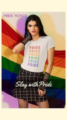 Pride Parade Outfit Ideas Pride Outfit Ideas Pride Outfit Ideas Women Pride Outfit Ideas, Pride Parade Outfit, Equality Shirt, Lgbt Shirts, Pride Outfit, Rainbow Shirt, Pride Tshirts, Lgbt Pride, Pride Shirts