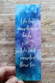 Bookmark Bookmarks Quotes, Bookmark Printable, Unique Bookmarks, Handmade Bookmarks Diy, Unique Bookmark