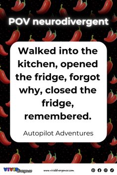 Come and hyperfocus with us while we explore the lovable, unhinged world of neurodiversity with these all too relatable neurospicy insights! Here’s the deal – we’re going to keep it real and have a
laugh (with love) at our quirks. Whether you or someone you love is
neurodivergent, let’s celebrate our ADHD, Autism, Dyslexia and ALL other
neurodivergent functions.
#Neurodivergent #ADHDLife #AutismCore #Neurodiversity #Neurospicy #Neurosparkle #NeurodivergentHumor #POV