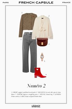 Discover the art of a French capsule wardrobe with 11 versatile pieces for chic, timeless style in every season. Collage: @leoncechenal French Capsule Wardrobe, Classic Style Outfits, Casual Outfit Inspiration, Style Outfits