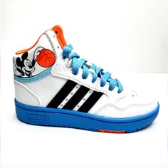 Elevate Your Child's Activewear Game With These Adidas Hoops Mid 4.5 Sneakers. The Shoes Feature A Solid White Color With Blue Accents And A Lace-Up Closure For A Secure Fit. The Mid-Top Shoe Shaft Style And Synthetic Upper Material Provide Durability, Making It Perfect For School Or Basketball Activities. These Sneakers Are Part Of The Adidas Hoops Product Line And Are Designed To Provide Comfort And Support For Young Boys. The Shoes Come In A Us 4.5 Boys. Will Fit Women Size 6.0 Us The Foam In Blue Adidas Skate Shoes In Synthetic, Blue Adidas Synthetic Skate Shoes, Playful Sneakers With Rubber Sole And Synthetic Material, Playful Synthetic Sneakers With Rubber Sole, Sporty High-top Sneakers With Character Print, Blue Adidas Basketball Shoes, Blue Adidas Basketball Shoes With Round Toe, Adidas Blue Basketball Shoes With Round Toe, Disney Low-top Sneakers With Rubber Sole