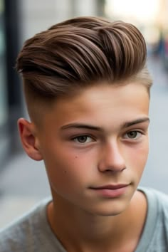 Hair Styles For Little Boys, Cool Boy Haircuts, Barber Tattoo Design, Boys Haircut Trendy, Short Haircut For Men, Haircuts For Little Boys, Cool Hairdos, Popular Boys Haircuts, Boys Haircuts Curly Hair