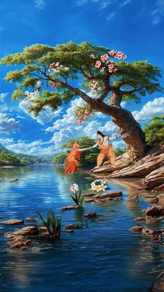 Lord Ram Anime, Ram Anime, Mata Sita, Ram Sita Photo, Majestic Tree, Ram Wallpaper, Liverpool Wallpapers, Indian Mythology