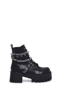 base|black Casual Goth Shoes, Heel Combat Boots, Current Mood Clothing, Leather Platform Boots, Casual Goth, Goth Shoes, Festival Shoes, Black Platform Boots, Black Doll