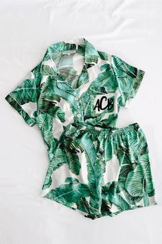 Custom Tropical Pajamas - text on front. Sorority Pajamas, Sorority Rush Shirts, Alpha Phi Shirts, Sorority Recruitment Shirts, Sorority Family, Alpha Alpha, Rush Shirts, Monogrammed Pajamas, Alpha Epsilon Phi