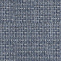 an upholstered blue and white tweed fabric