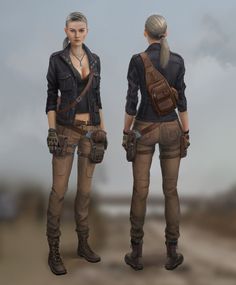 ArtStation - Characters for survival shooter, Alexey Stepanov Apocalyptic Art, Characters Female, Apocalypse Character, Post Apocalyptic Art, Game Collection, Fantasy Book, Survival Games, Post Apocalypse