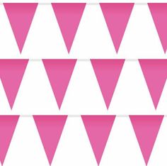 pink and white triangles are arranged in rows