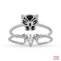 Marvel's Black Panther Ring – Girls Crew Panther Ring, T Challa, Forever Rings, Claw Necklace, The Black Panther, Marvel Collectibles, Edgy Jewelry, Cute Engagement Rings, Black Panther Marvel