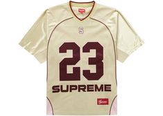 Buy and sell StockX Verified Supreme streetwear on StockX including the Supreme Perfect Season Football Jersey Gold Men's and thousands of other streetwear clothing and accessories. Jersey Outfits, Supreme Streetwear, Alt Clothes, American Football Jersey, Fits Clothes, Streetwear Clothing, Streetwear Men Outfits, The Supreme, Casual Summer Outfit