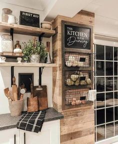 the kitchen is clean and ready to be used as a storage area for cooking utensils