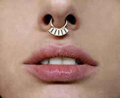 Brass Jewelry, Nostril Hoop Ring, Body Jewelry