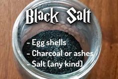 Egg Shells In Witchcraft, Egg Shells Witchcraft, Jar Spells, Witch Stuff, Black Salt