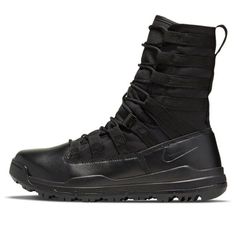 the nike air force 1 boot in black