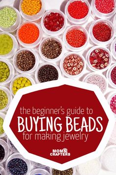 the beginner's guide to buying beads for making jewelry