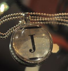 Letter J Monogram, J Monogram, Foto Cowgirl, Vintage Dictionary, I Love Girls, Letter Necklace, Custom Necklace