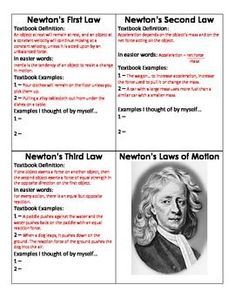 newton's first law worksheet with answers and examples for students to use