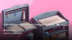 Little Whiners - Base Game Changing Stations | littledica Changing Station, Game Change, Roman Holiday, Mess Up, Custom Content