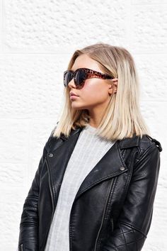 Blunt lob Blonde Lob Hair, Longbob Hair, Trendy We Fryzurach, Blonde Lob, Long Bob Haircuts, Lob Hairstyle, Bob Haircuts For Women, Trendy Haircuts, Short Blonde