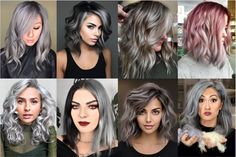 Discover the latest trends in gray hair dye, offering a variety of exciting colors for a stylish and distinctive appearance. Hair Dye Trends, Gray Hair Dye, Grey Dye, Demi Permanent, Gray Hair Highlights, Permanent Hair Dye, Colour Ideas, Purple Shampoo