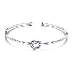 PRICES MAY VARY. Infinity Love Knot Bracelet Bangle,perfect bridesmaids souvenir gifts bangle to thank your ladies for helping you tie the knot. Package includes 1 pieces rose gold tie the knot bangle bracelet,great for the girls in the bridal party Size: 2.6 inches (6.6cm). Stretchable Arrow Cuff Bangle Bracelet, the adjustable bracelet could be extended longer. Easy to take on and take off High polishing, lead free ,nickel free and hypoallergenic, delicate and long lasting, won't fade or get dark.Great for sensitive skin Ideal Gift Bracelets: Best choice for birthday, anniversary, holidays, Christmas, Valentine's Day, Mother's Day and any other occasions. Love her, give her this elegant love knot bangle bracelet Can be worn layered with other bracelets or on its own. We design and make e Love Knot Bracelet, Knot Bangle, Adjustable Bangle Bracelet, Infinity Love, Skin Allergies, Cuff Bangle Bracelet, Knot Bracelet, Tie The Knot, Adjustable Bangle