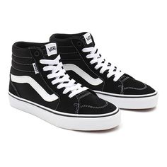 Chunky Vans, Vans Shoes Men, Michael Jordan Scottie Pippen, Vans High Tops, Grunge Shoes, Vans High, Goth Shoes, Vans Men, High Top Shoe