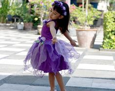 Purple Fairy Dress Violet purple Fairy costume by DearMimiDress Fairy Dress Purple, Black Junior Bridesmaid Dress, Purple Fairy Costume, Purple Fairy Dress, Flower Fairy Dress, Costume Fleur, Fairy Dress Costume, Fairy Halloween Costume, Burgundy Flower Girl Dress