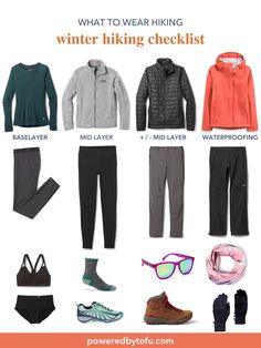 Layered Hiking Outfit, Hiking Layers For Women, Winter Outfits Hiking, Rainy Hiking Outfit, 65 Degree Weather Outfit, Cold Weather Hiking Outfit, Cold Hiking Outfit, Hiking Outfits Fall, Cabin Outfits