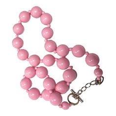 Bubble Gum Pink Bead Necklace Jewelry Or Craft Charm Accent Brand New Without Tags. This Necklace Is Approximately 10" Long. See All Pictures Before Purchase For Approximate Measurements. Display Not Included. Shipped With Care From A Non Smoking Household With No Pets! Features: Bead Style All Seasons Wipe Clean Condition: New Without Tags Pink Beaded Necklaces With Lobster Clasp, Pink Necklaces With 8mm Beads, Pink 8mm Beaded Necklace, Pink Bead Necklace, Pink Beads, Bubblegum Pink, Bubble Gum, Jewelry Branding, Long Necklace