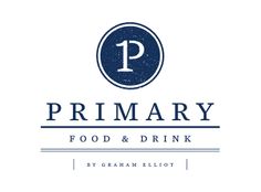 the logo for primary food and drink