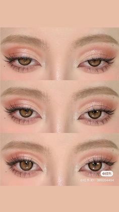 #makeup #koreanmakeup #douyinmakeup Kpop Female Idols Makeup, Summer Wedding Guest Makeup, Korean Makeup Trends, Teknik Makeup, Maquillage On Fleek, Princess Makeup