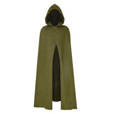 The Lord of the Rings Movie The Hobbit Medieval Cloak Party Carnival Halloween Cosplay Costume · Material: Polyester · Including: Cloak · Size: Cape Length from Collar to Hem: 138cm            Hood Length: 40cm