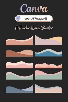 set:nAFFugga-jE 3dcanva ✒️ Canva Elements Keyword Aesthetic, Aesthetic Wave, Elements Aesthetic, الفن الرقمي