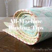 an all - machine binding tips on a table with the words, all - machine binding tips