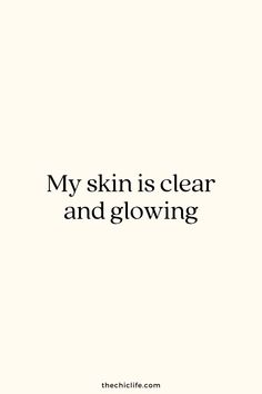 Affirmation For Glowing Skin, Healthy Fit Body For Vision Board, Clear Mind Affirmations, Healthy Life Manifestation, Prayer For Clear Skin, Health And Fitness Vision Board, Body Manifestation Affirmations, Clear Skin Visual Board, Body Affirmations Positive