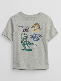 Knit Short, Baby Gap, Dinosaurs, Knit Jersey, Old Navy, Graphic T Shirt, Gap, Graphic Tshirt, Short Sleeves