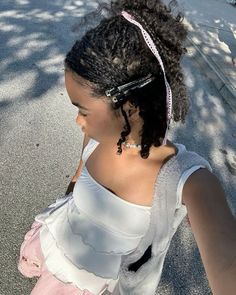 Kayla Core, Mary Macdonald, Ribbon Hairstyle, 2024 Style, Black Femininity, 4c Hairstyles, Black Girls Hairstyles