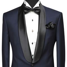 Purchase the bespoke dark blue dinner jacket now or customize it to your exact preferences and measurements below. Our digital tailoring team will work closely with you to guarantee the perfect fit and design. Blue Tuxedo Blazer For Black-tie Events, Blue Notch Lapel Suit For Black-tie Events, Blue Tuxedo Blazer, Luxury Blue Suits For Black-tie Events, Fitted Blue Blazer For Black-tie Events, Blue Fitted Blazer For Black-tie Events, Bespoke Tailored Blue Tuxedo, Blue Notch Lapel Blazer For Black-tie Events, Bespoke Blue Tuxedo