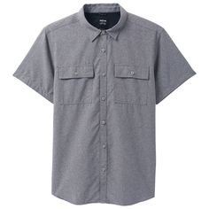 Explore the outdoors in the men's prAna Lost Sol Shirt Slim. It keeps you comfortable with moisture-wicking fabric  a mesh vent in back and an interior stash pocket to store your keys or snacks. Short Sleeve Moisture-wicking Shirt For Outdoor, Short Sleeve Moisture-wicking Shirt For Outdoor Activities, Moisture-wicking Short Sleeve Outdoor Shirt, Outdoor Moisture-wicking Short Sleeve Shirt, Moisture-wicking Short Sleeve Shirt For Outdoor, Moisture-wicking Short Sleeve Shirt For Outdoor Activities, Functional Moisture-wicking Outdoor Shirt, Functional Moisture-wicking Shirt For Outdoor, Functional Short Sleeve Shirt For Outdoor