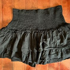 Shein Never Worn Before But Has Been Washed Black Ruffle High Waisted Skirt 100% Cotton Large Our Home Is Smoke And Pet Free Only Ships To Usa No Returns Skirts Shein, Shein Skirts, Black Ruffle, High Waisted Skirt, Womens Skirt, High Waisted, Pet, Skirt, Ships