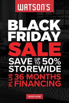 the black friday sale is up to 50 % off store wide and 3 / 6 months for