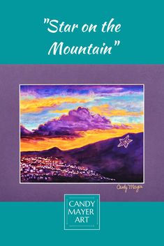 the cover of star on the mountain, with an image of mountains in the background