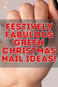 Dip Nail Ideas, Emerald Christmas, Dip Nails