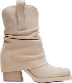 Casual Block Heel Boots With Padded Heel, Casual Mid-calf Boots With Stacked Block Heel, Casual Mid-calf Boots With Reinforced Block Heel, Casual Beige Boots With Block Heel, Casual Beige Square Toe Boots, Casual Moto Boots With Stacked Block Heel, Trendy Mid-calf Boots With Stacked Heel, Casual Heeled Boots With Stacked Heel And Square Toe, Beige Stacked Heel Boots For Winter